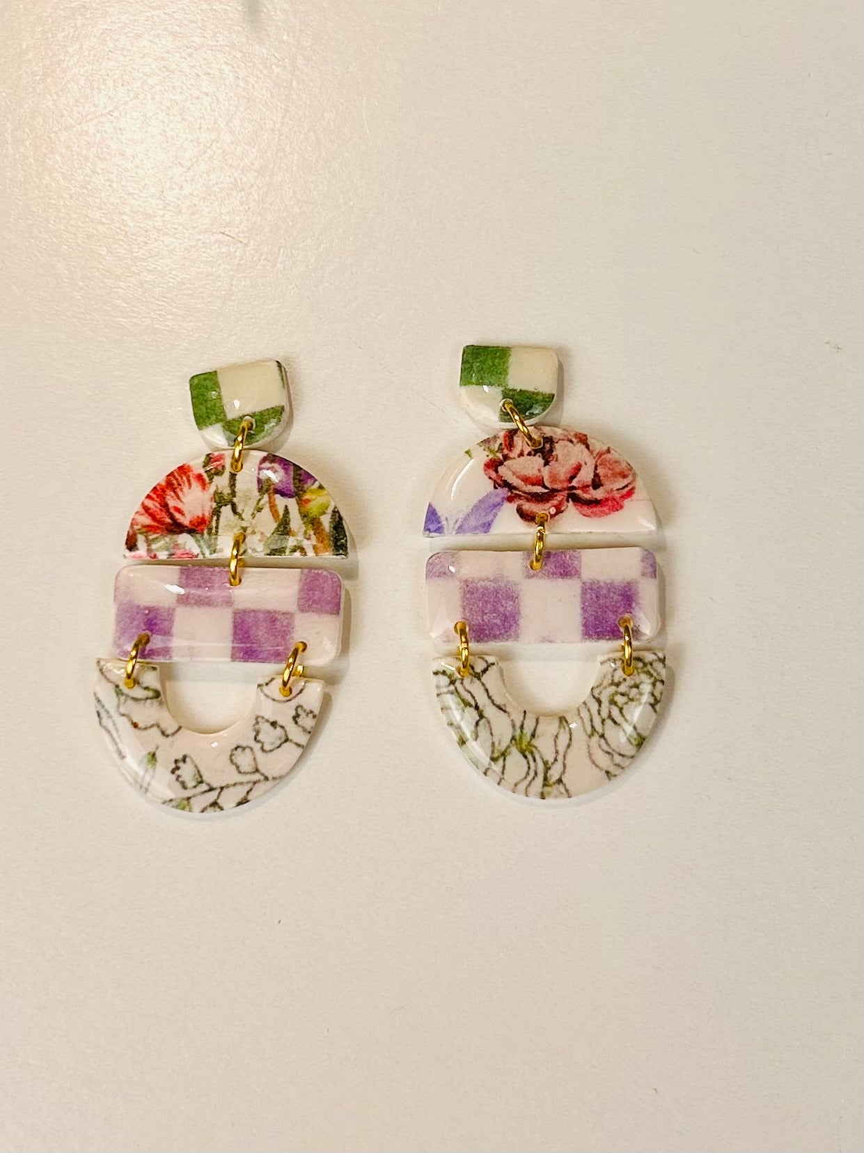 Mixed Pattern Checks and Florals 6