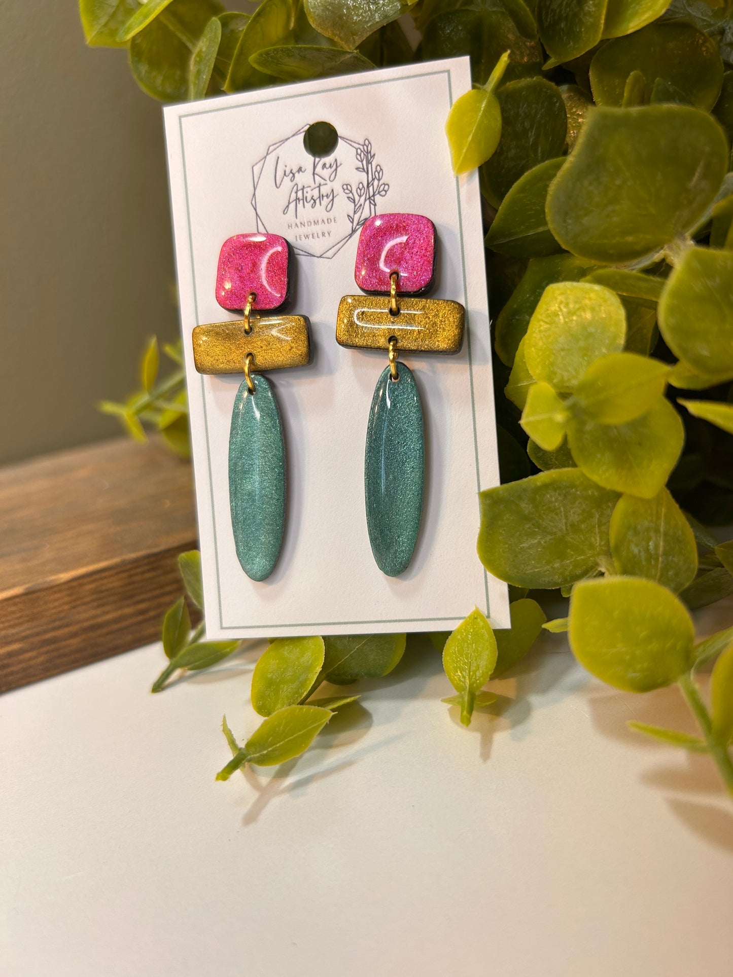 Geometry 3 Piece Dangle