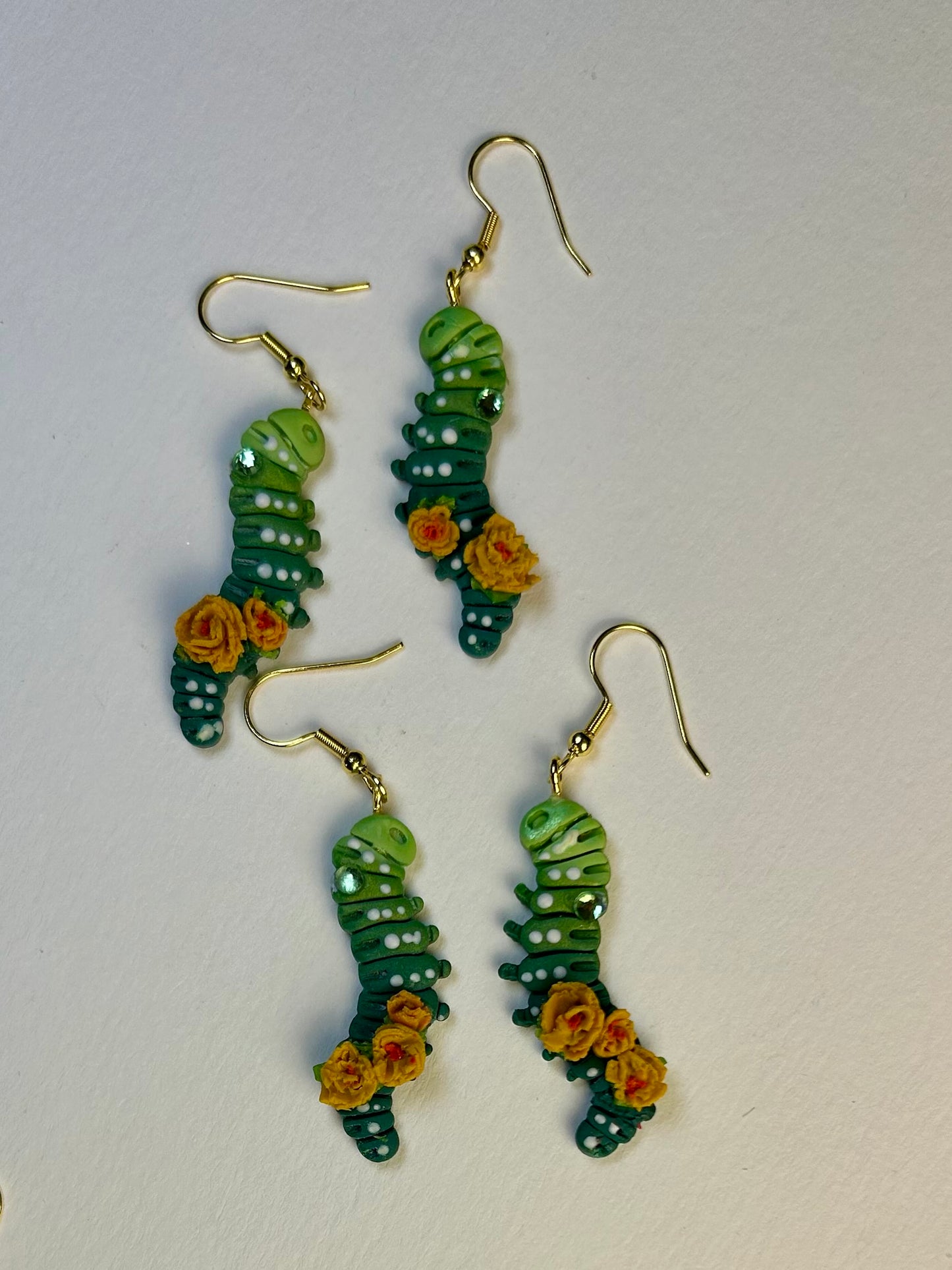 Green Multicolor Caterpillar