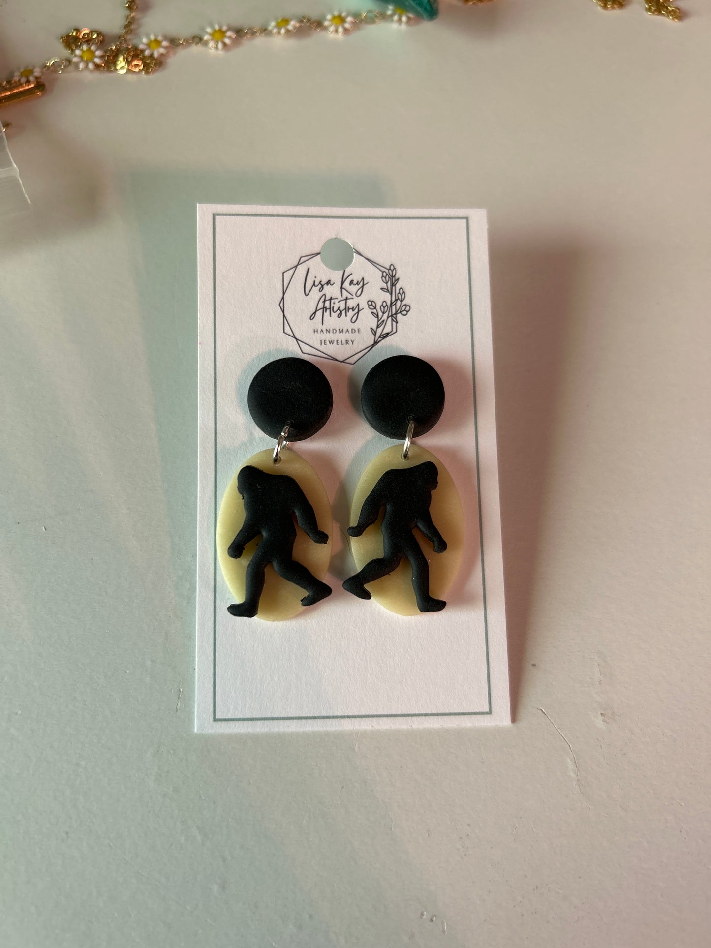 Big Foot Earrings or Studs