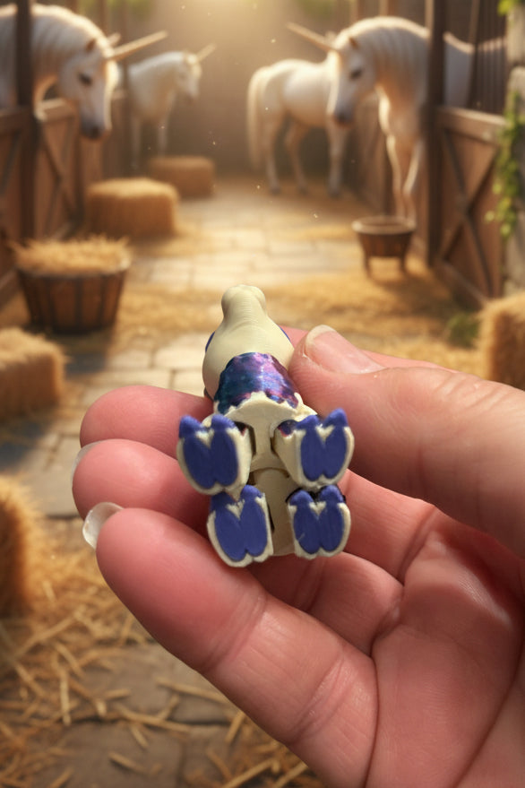 Cinderwing Unicorn (2 sizes)