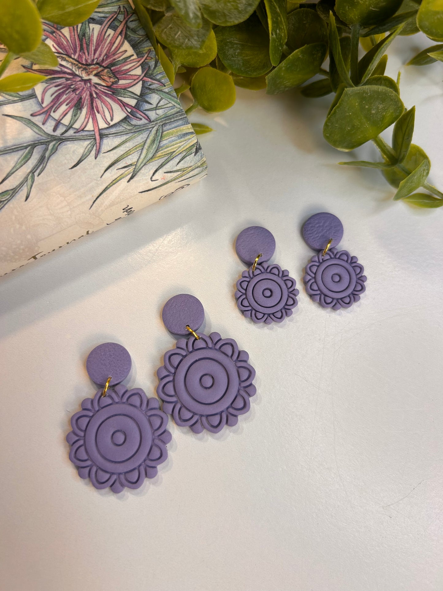 Flower Mandala Dangles