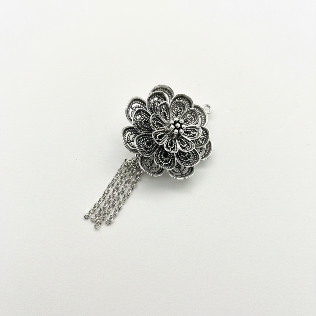 Flower Spinner Charm