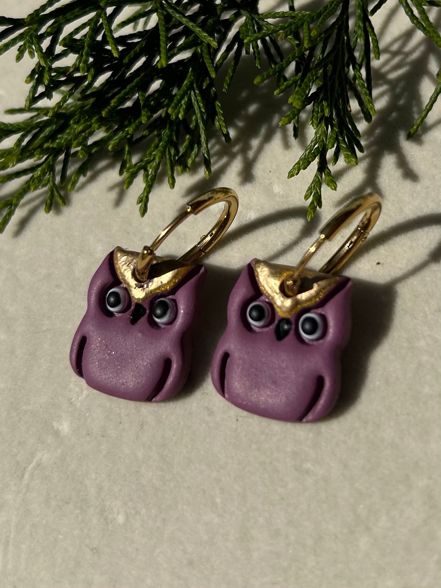 PREORDER Mini Owl Hoops