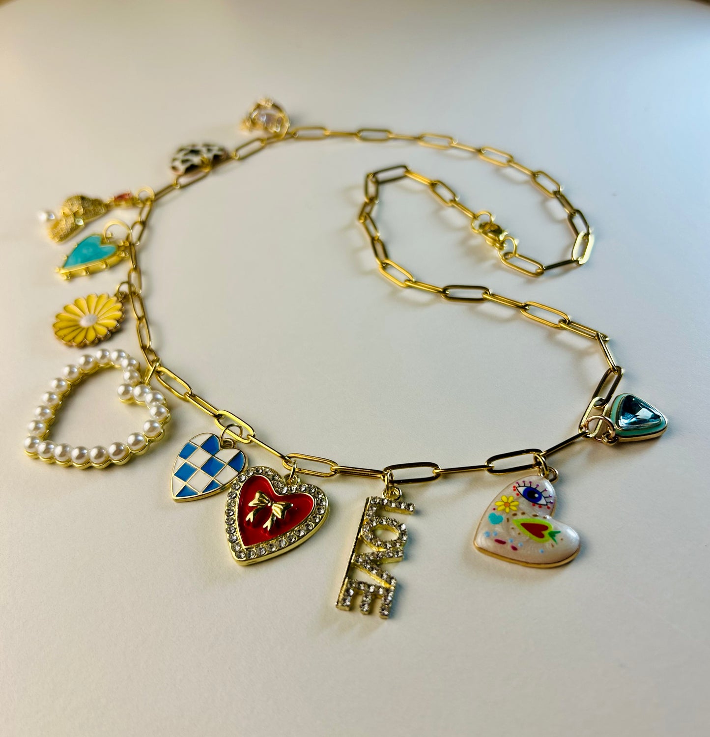Love Story Charm Necklace