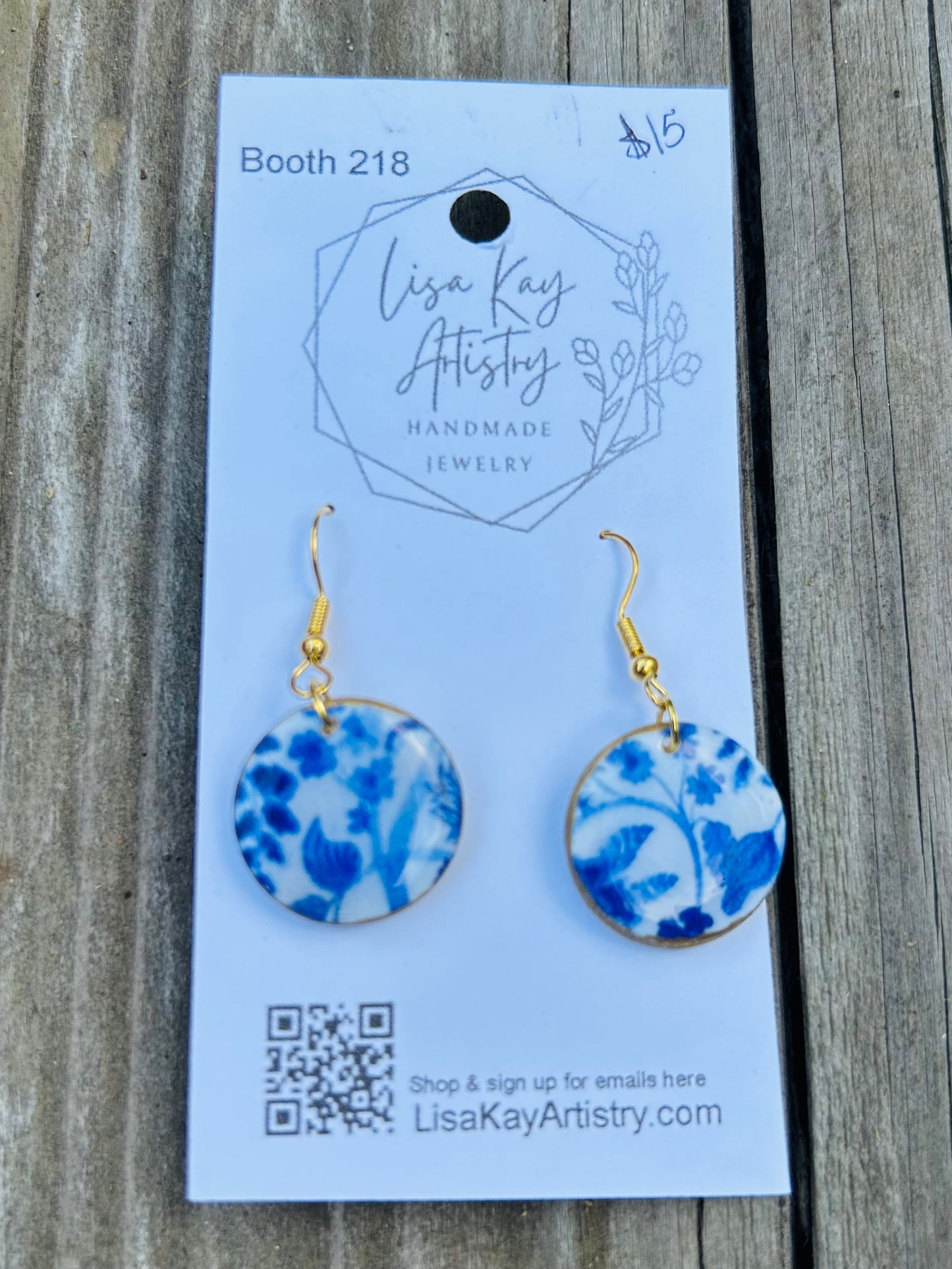 Delft Dangle Round 1 Piece