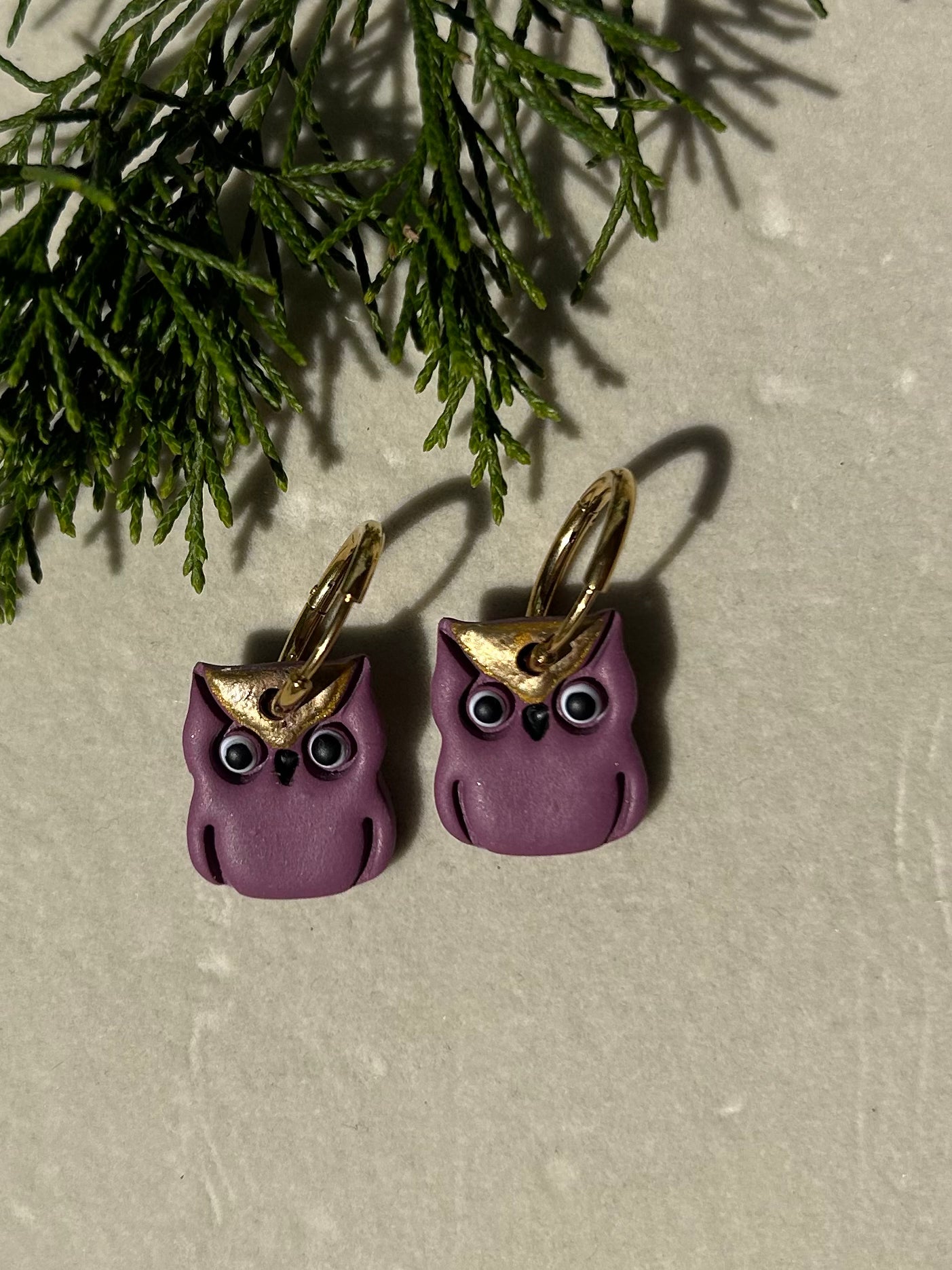 PREORDER Mini Owl Hoops