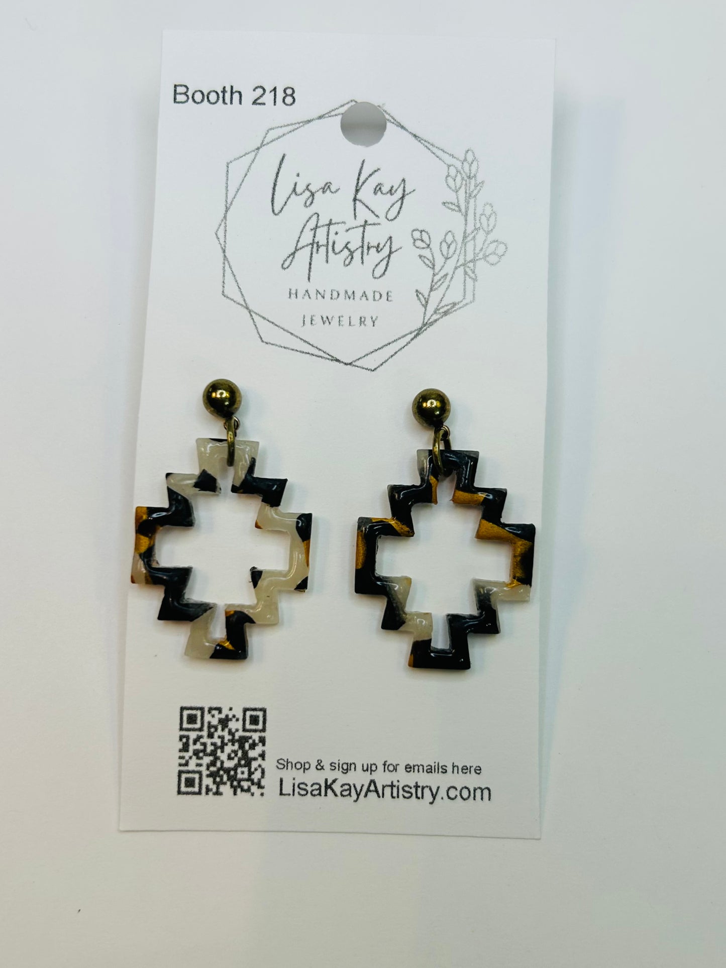 Day & Night Aztec Dangles