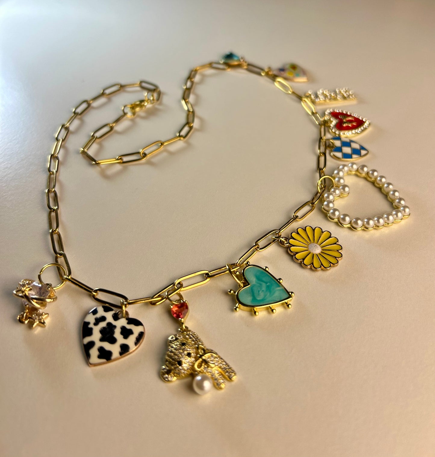 Love Story Charm Necklace