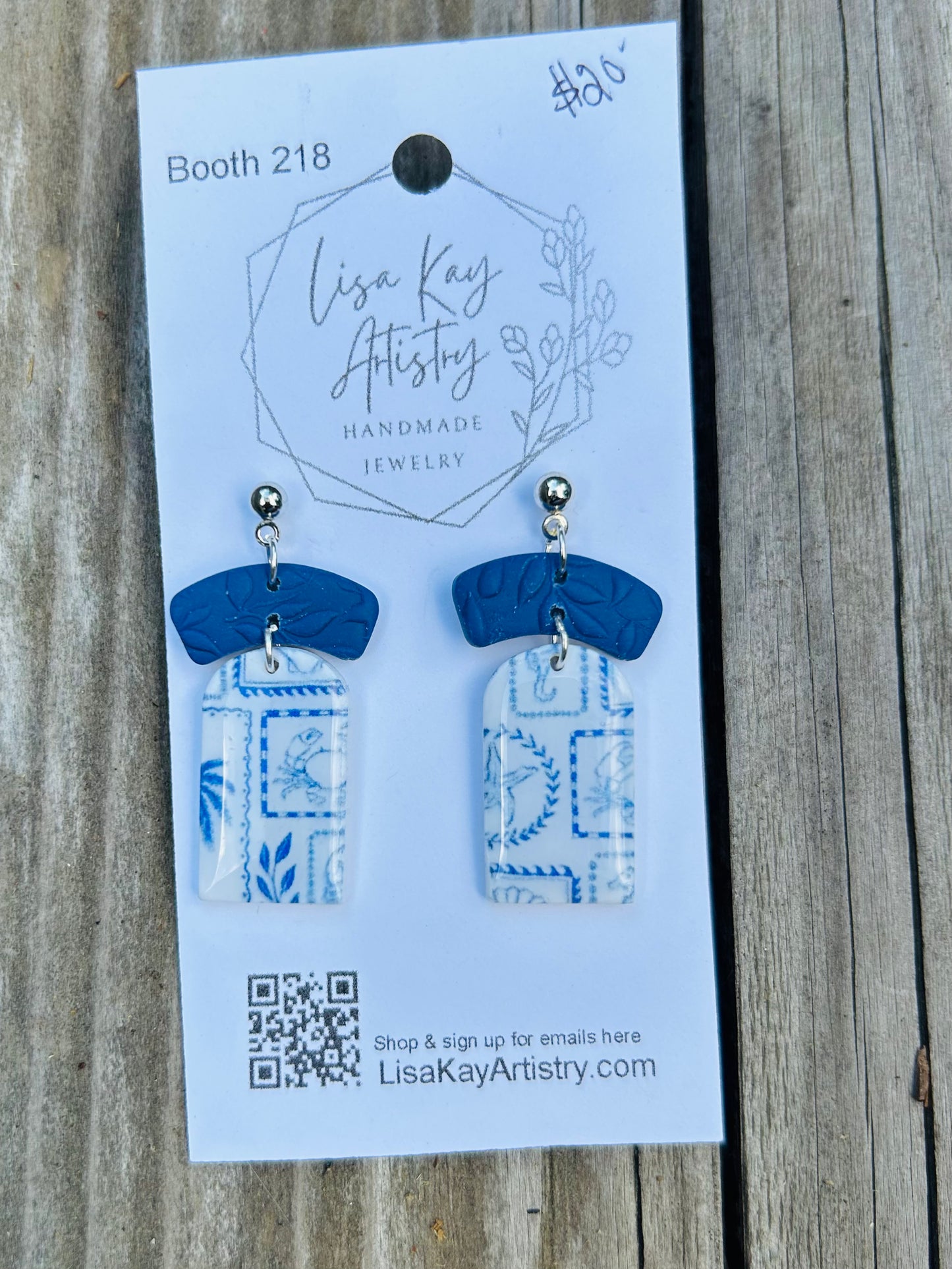 Delft Seaside Dangle 2 Piece