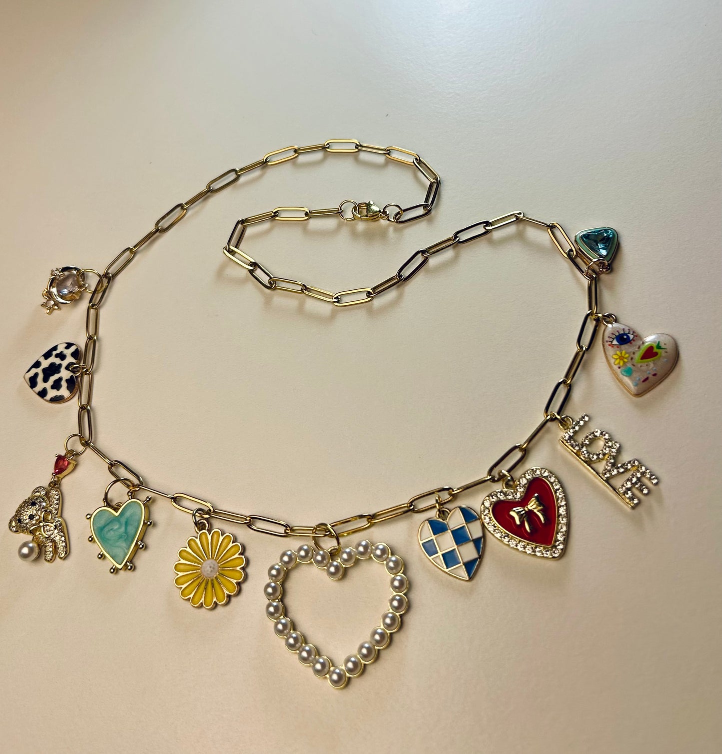 Love Story Charm Necklace