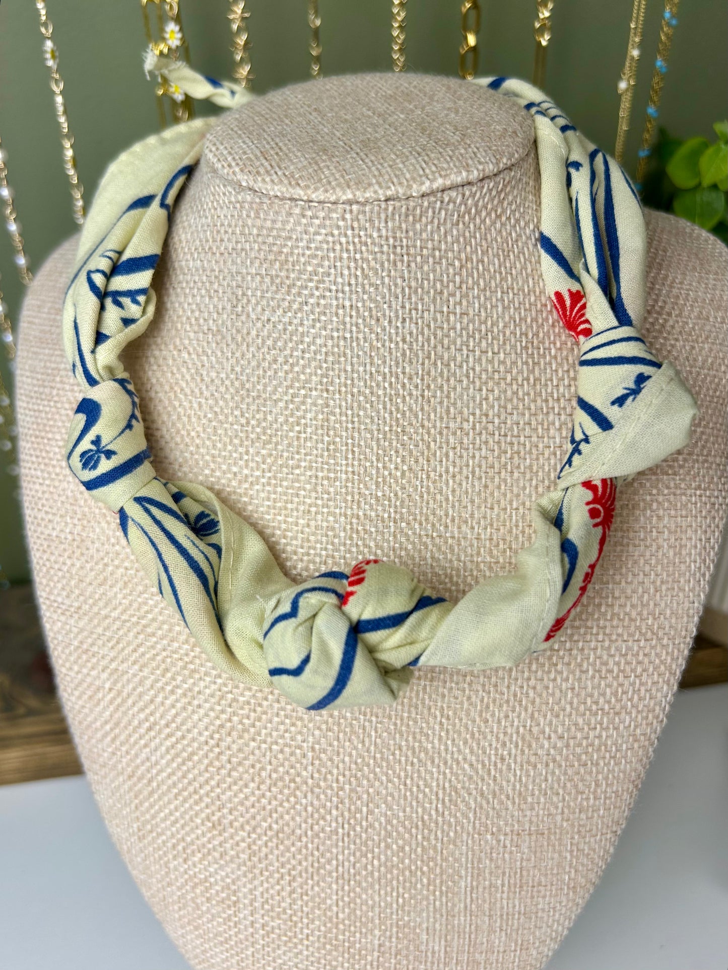 Bandana Necklace (Charms Optional)