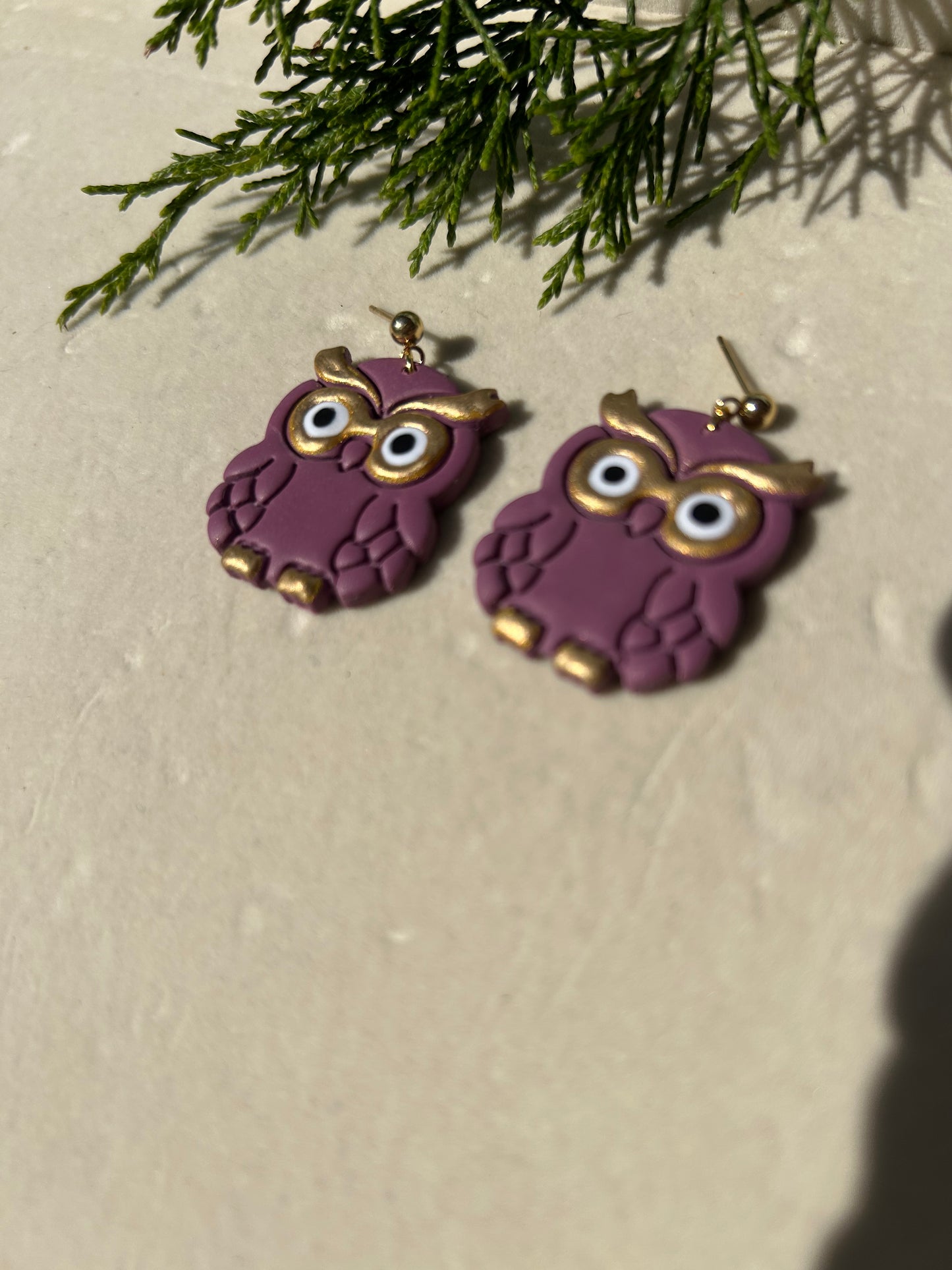 PREORDER Large Owl Dangles