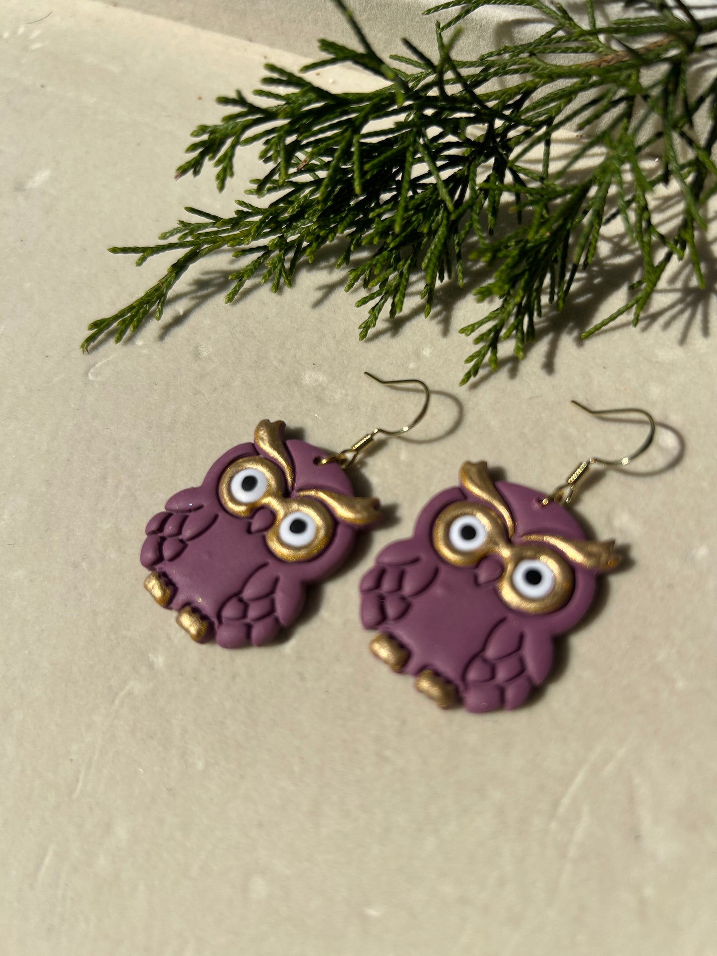 PREORDER Large Owl Dangles