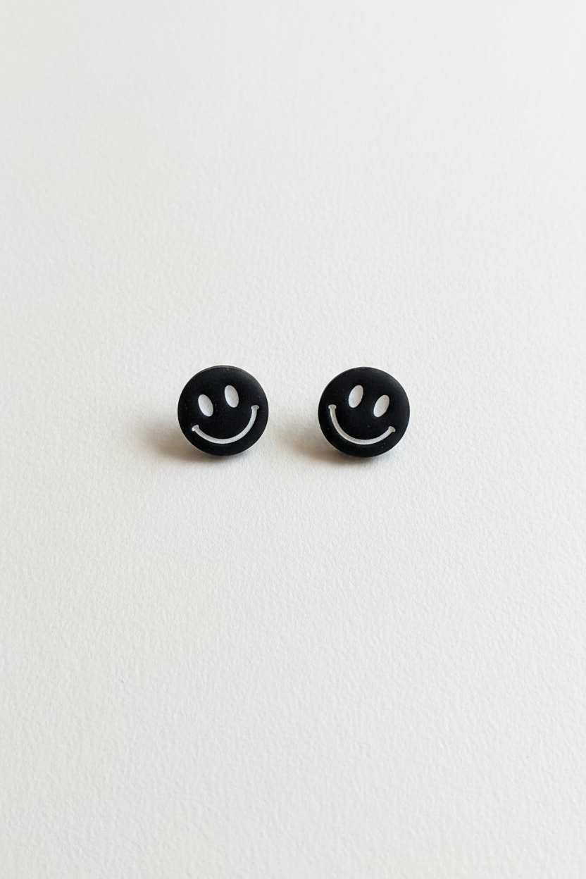 Black Smiley Faces