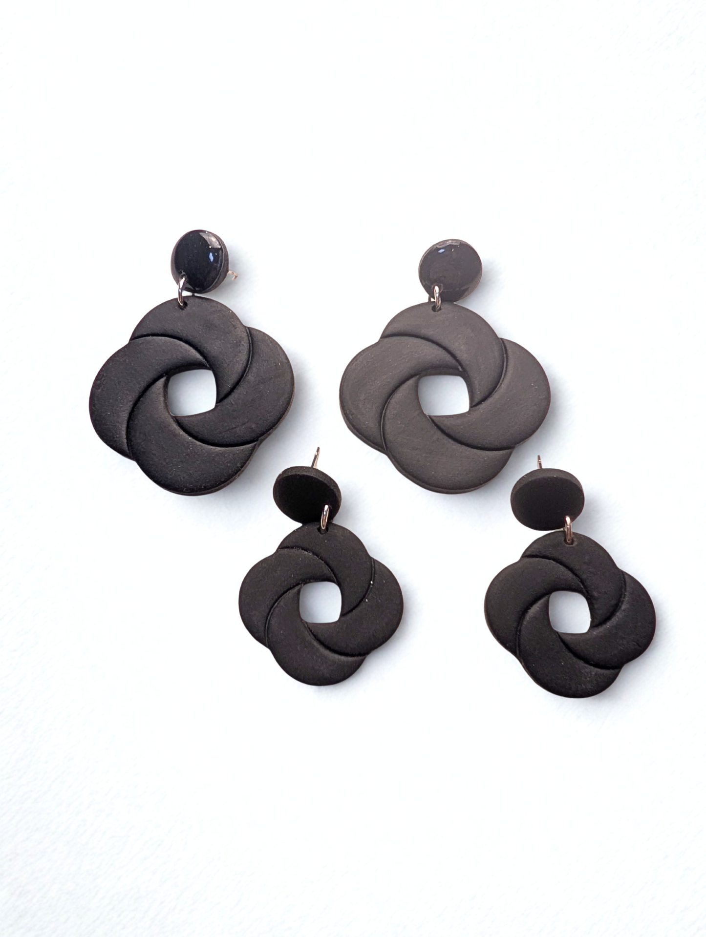 Classic Black Spirals