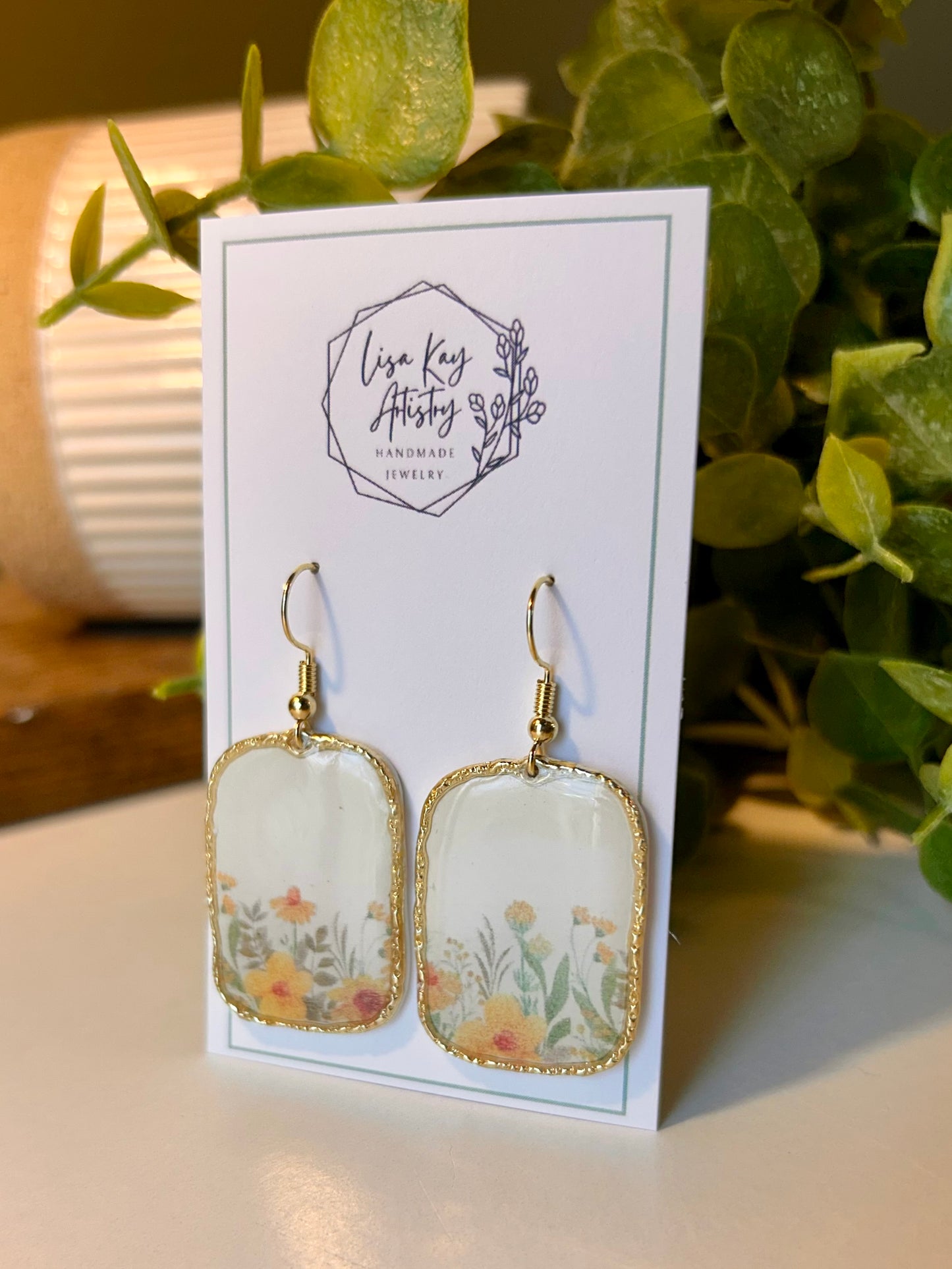 Golden Yellow Garden Frames