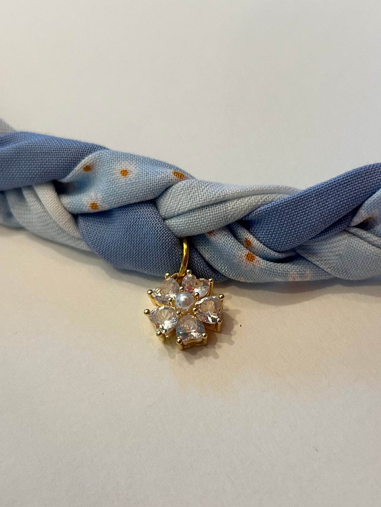 Braided Bandana Charm Necklaces