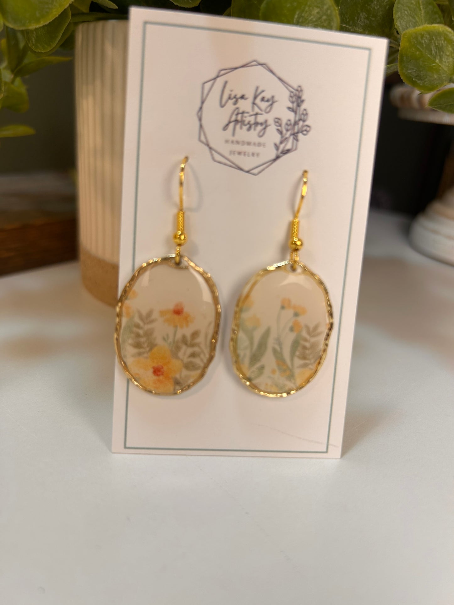 Golden Yellow Garden Frames