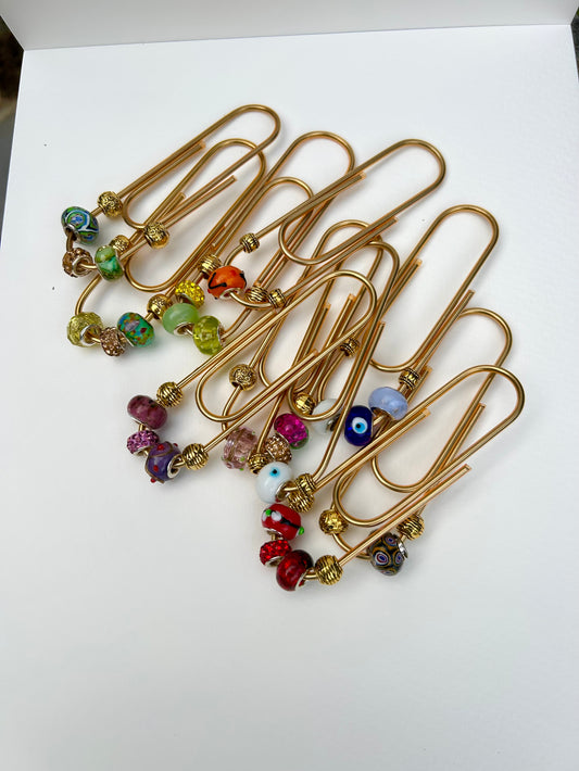 Beaded Bobbles Bookmarks