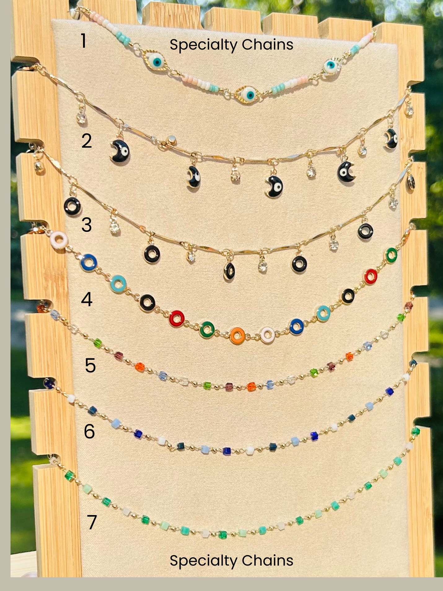 Specialty Chains - Bracelet Necklace