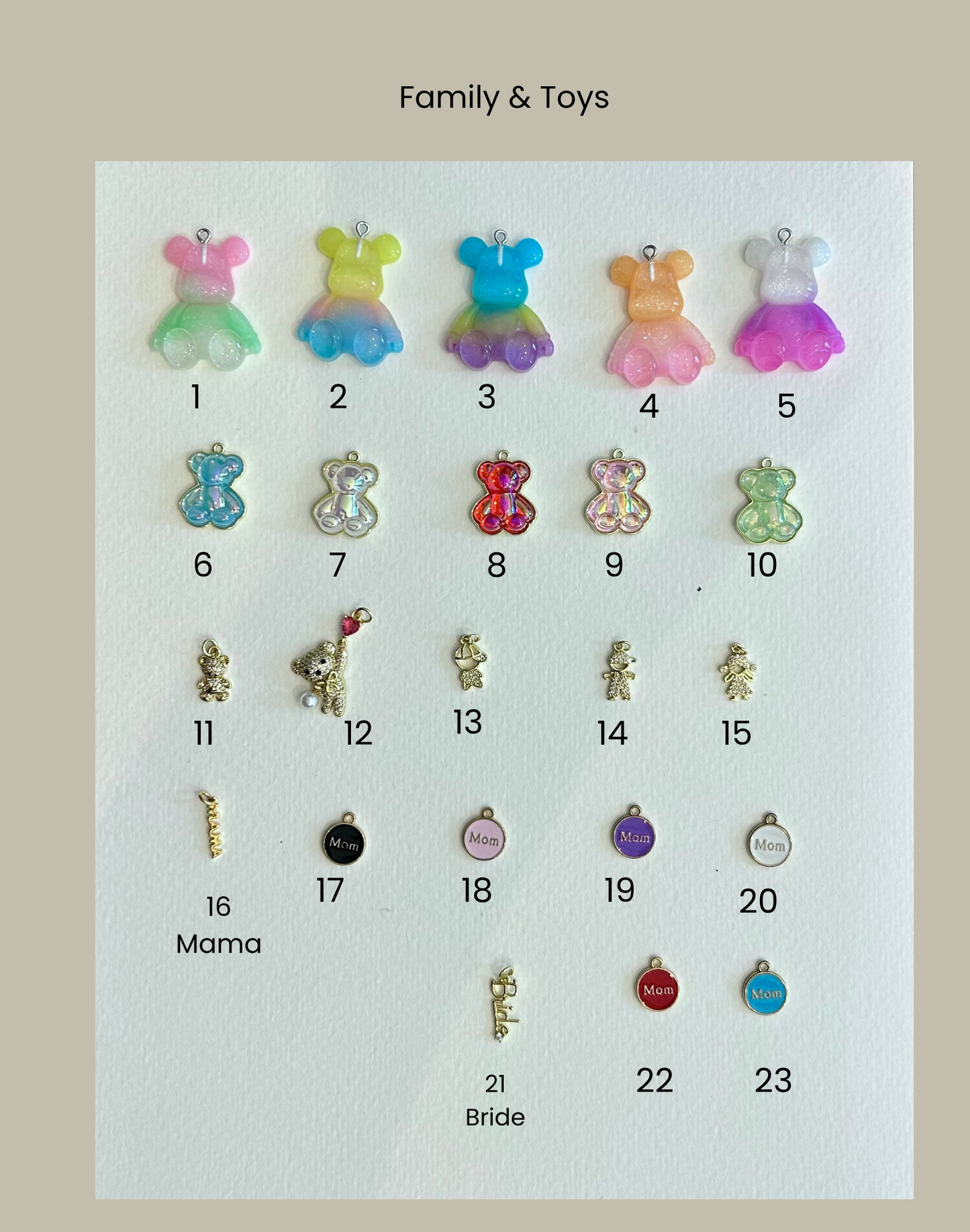 Charm Bundles - Necklace or Bracelet