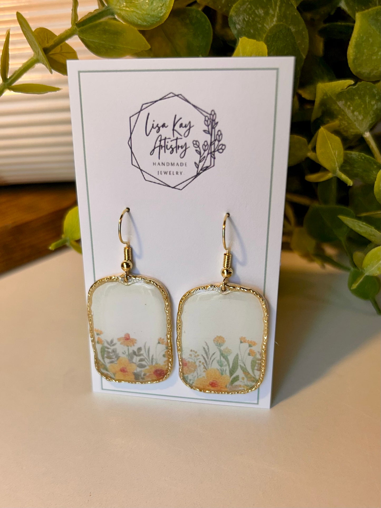 Golden Yellow Garden Frames