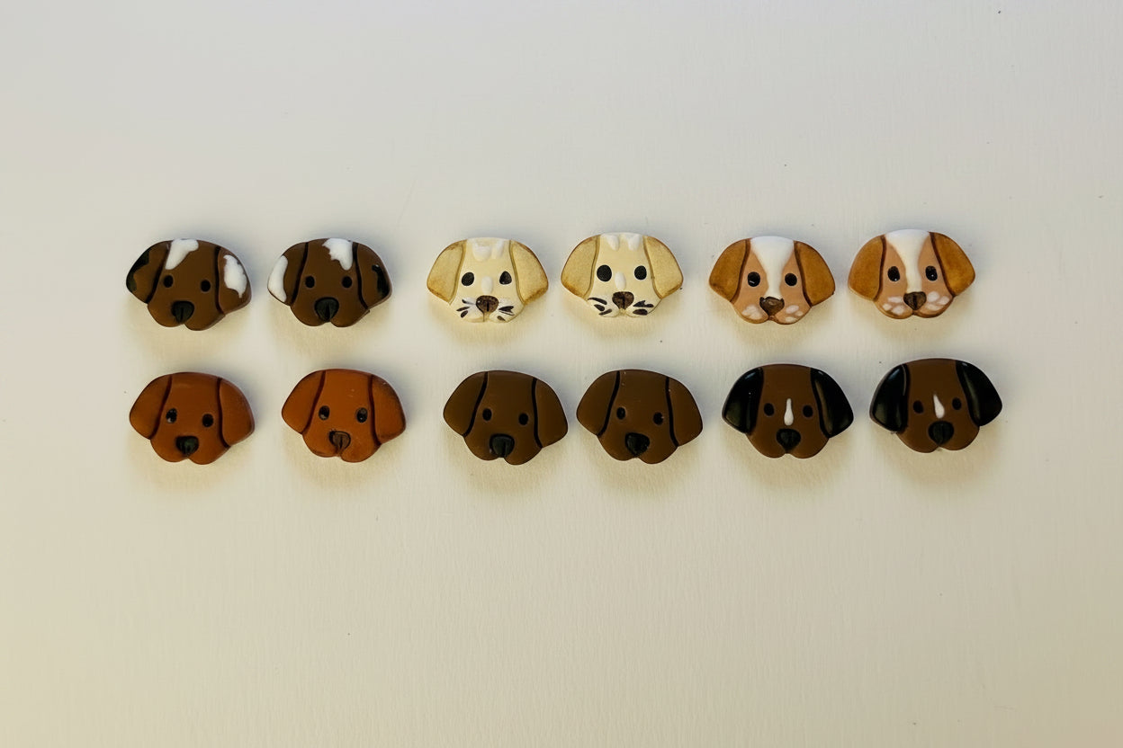 Dog lover studs
