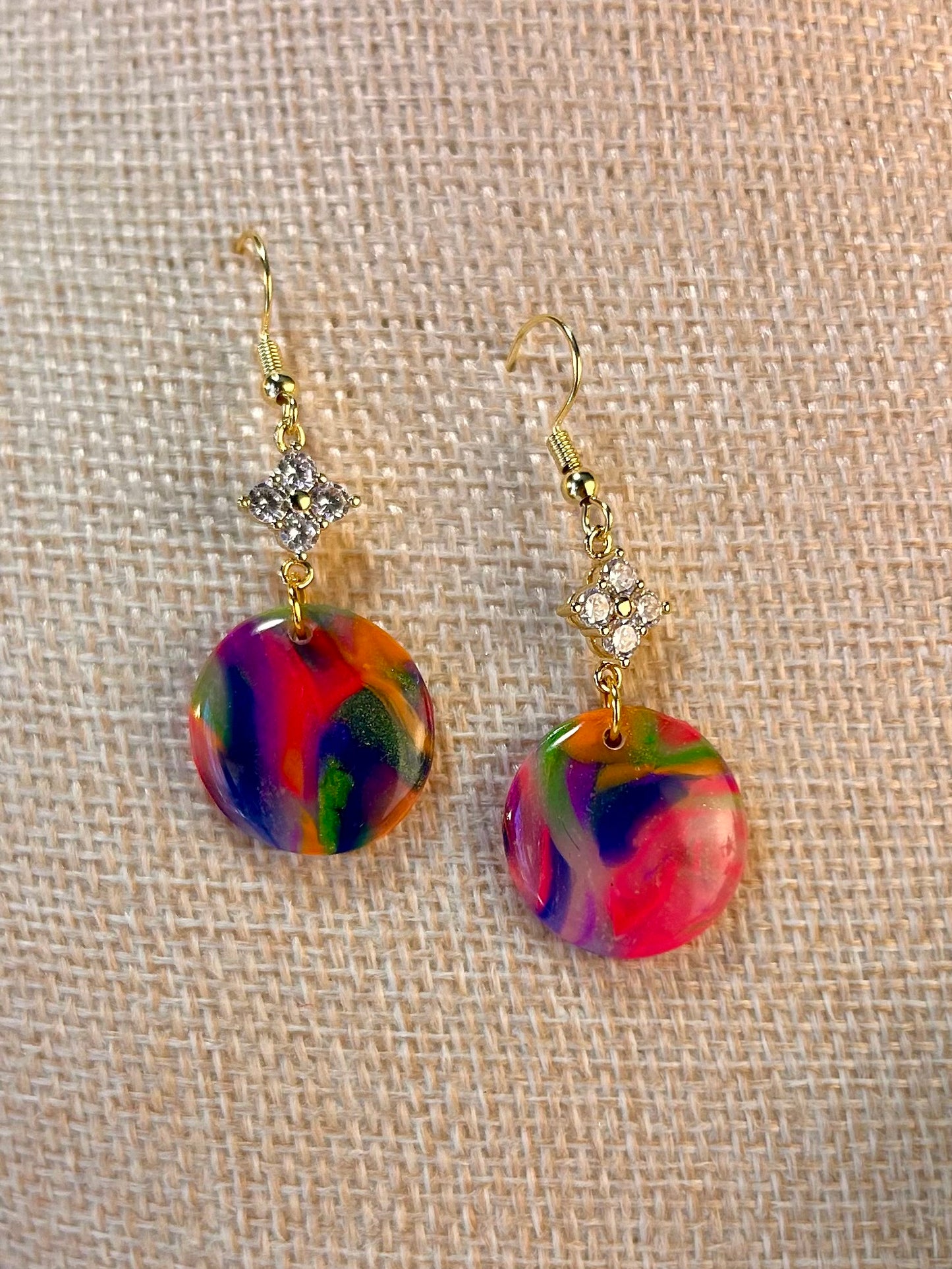 Rainbow Circle  One of a Kind