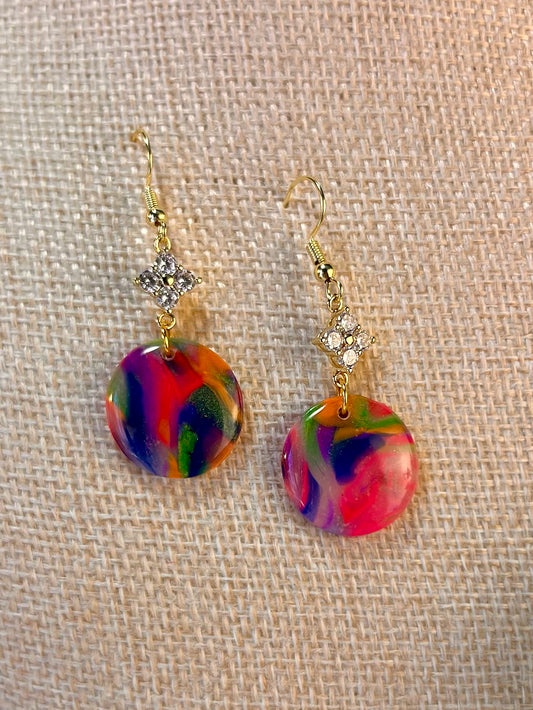 Rainbow Circle  One of a Kind