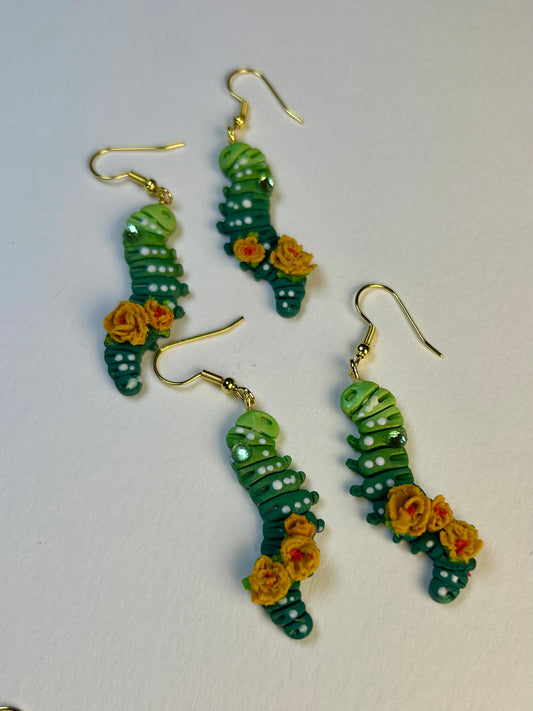 Green Multicolor Caterpillar