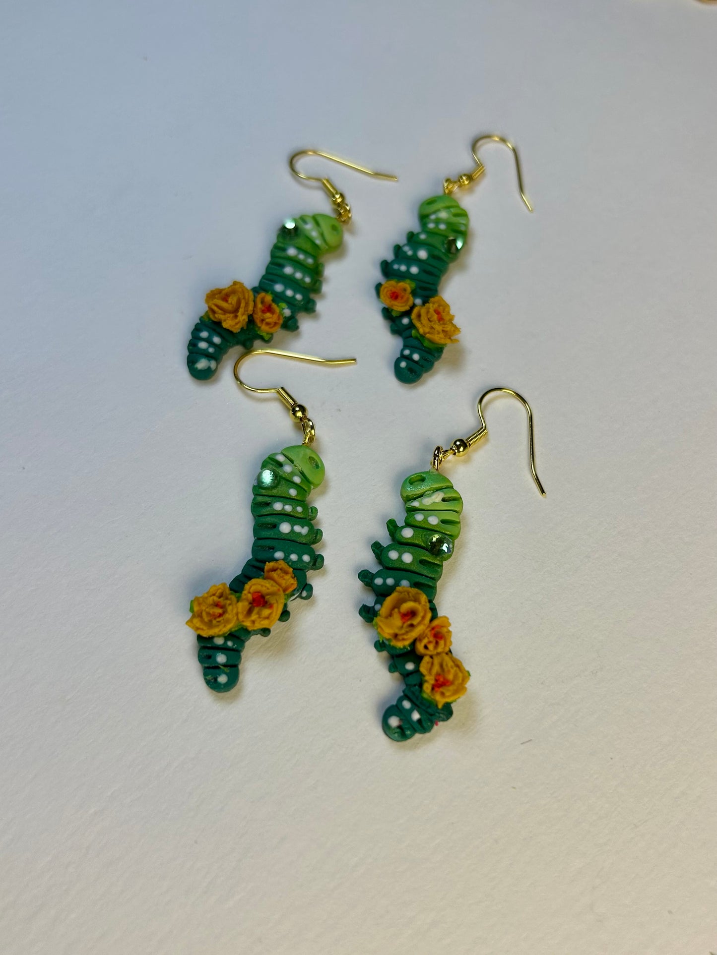 Green Multicolor Caterpillar