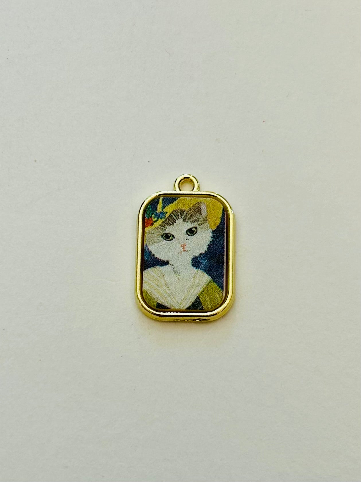 Cat in High Fashion Charms