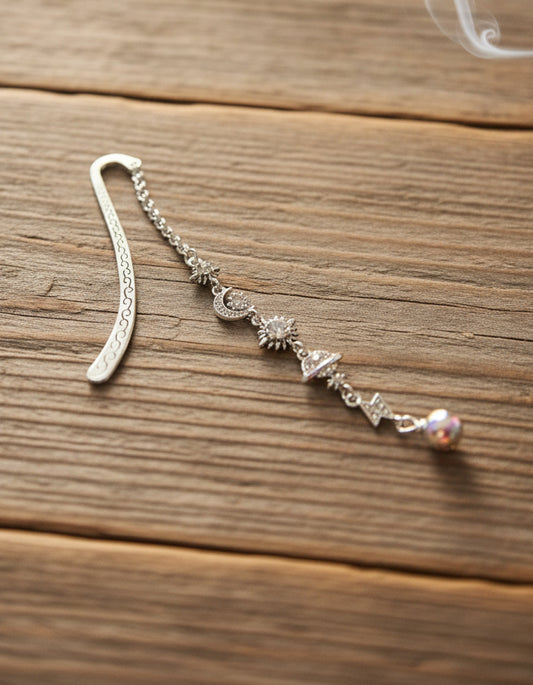 Celestial spheres Bookmark Charms