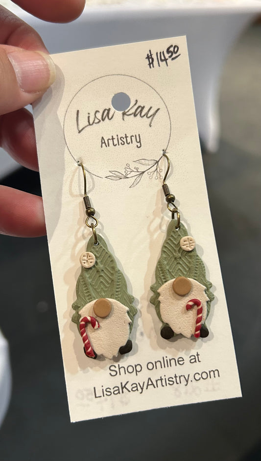 Gnome for Christmas Earrings