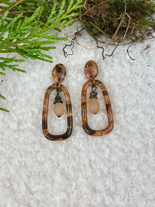 Forest Floor Quartz Dangles