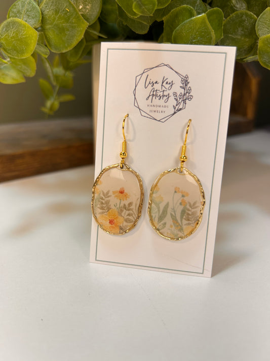 Golden Yellow Garden Frames