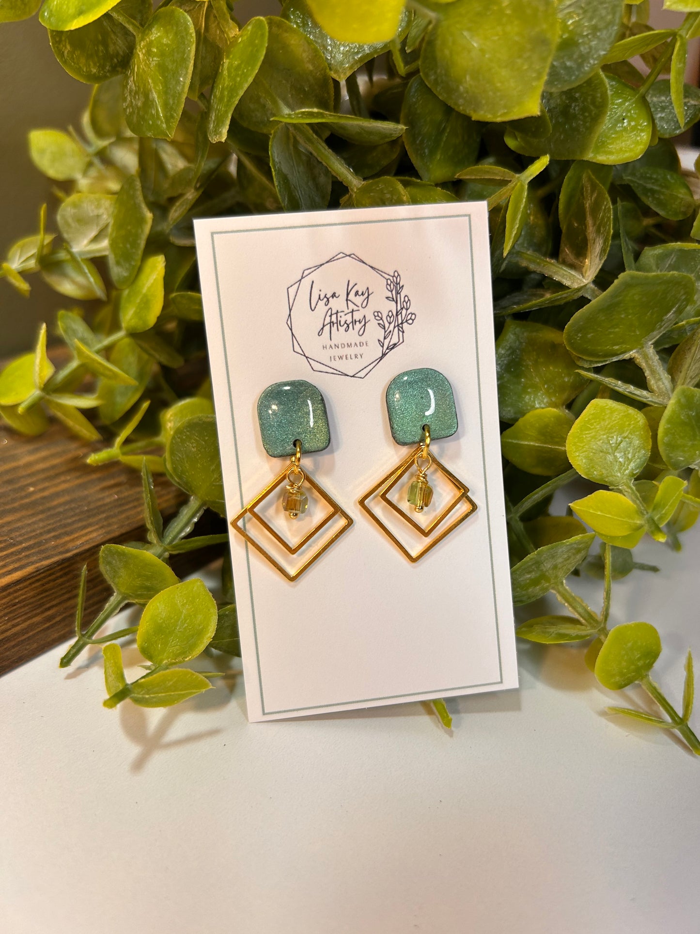 Geometry in Green and Gold Squares