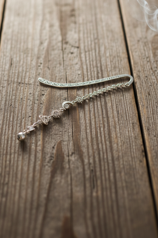 Celestial spheres Bookmark Charms