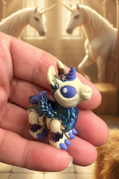 Cinderwing Unicorn (2 sizes)
