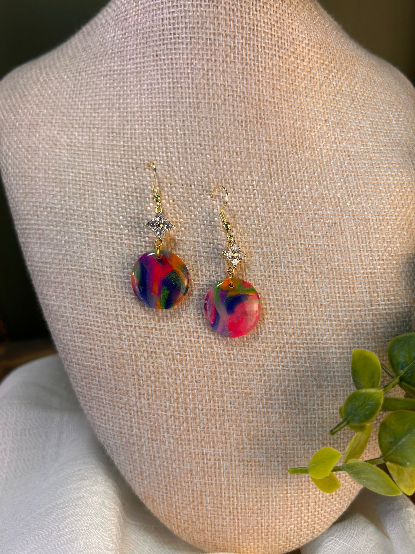 Rainbow Circle  One of a Kind