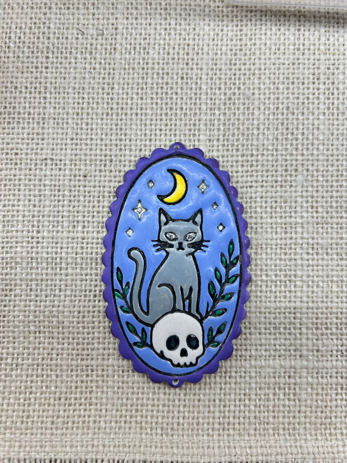 Large Polymer Clay Cameo Charms