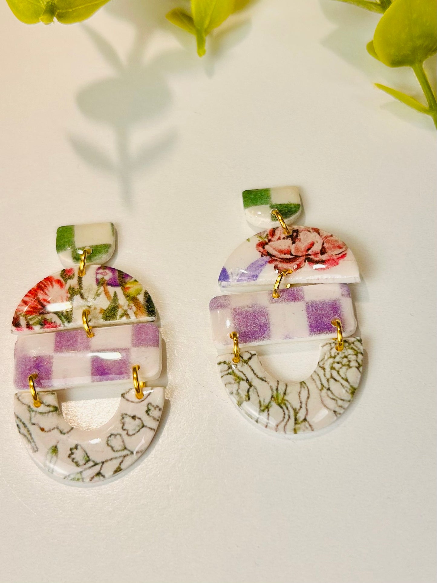 Mixed Pattern Checks and Florals 6