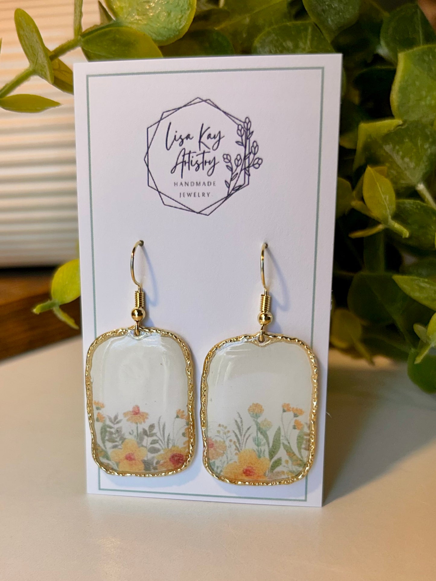 Golden Yellow Garden Frames