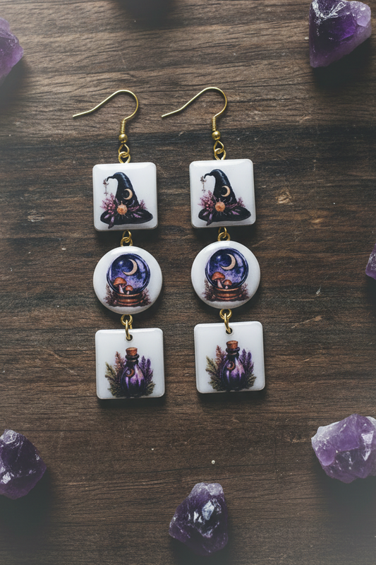 Halloween Cottage Core Style Earrings