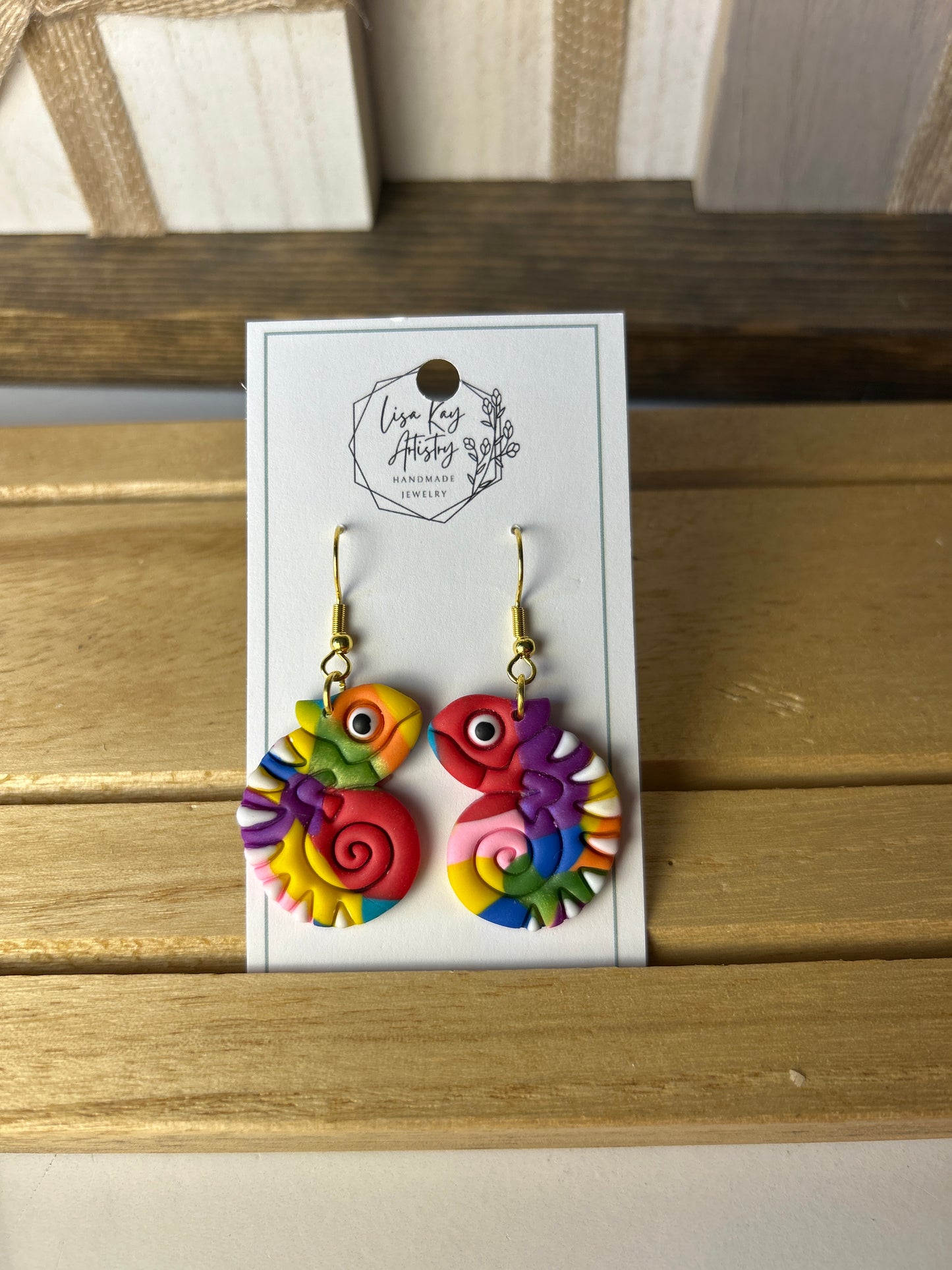 Chameleon Earrings