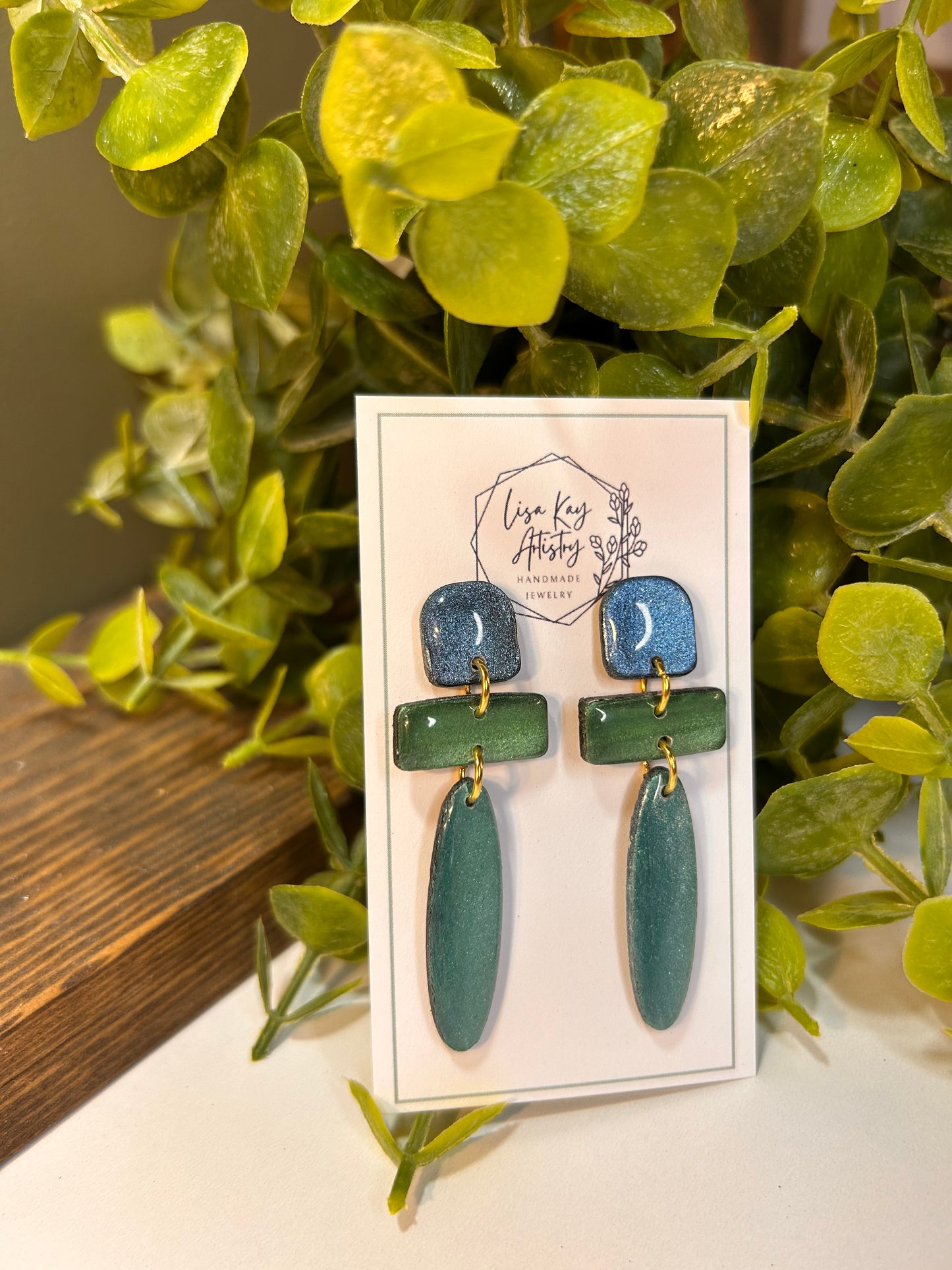 Geometry 3 Piece Dangle