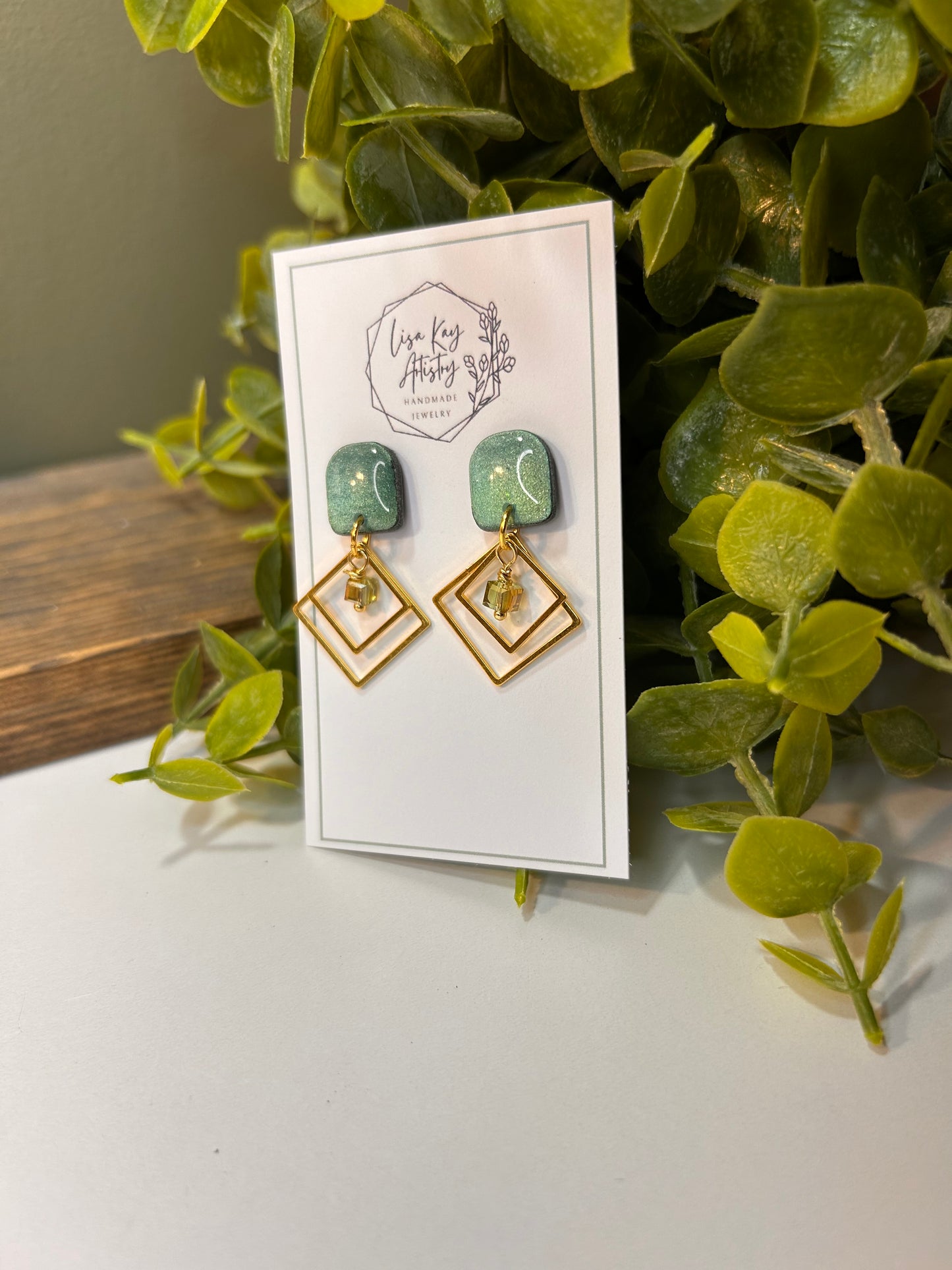 Geometry in Green and Gold Squares