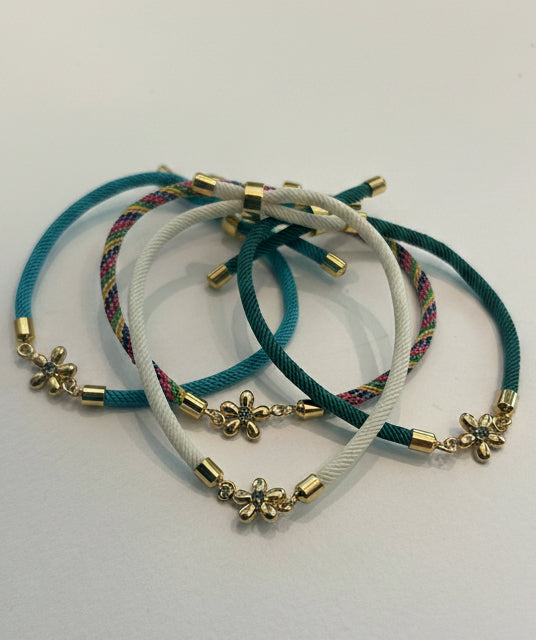 Flower Slide Bracelet