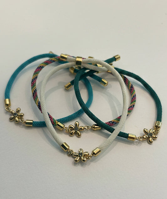 Flower Slide Bracelet